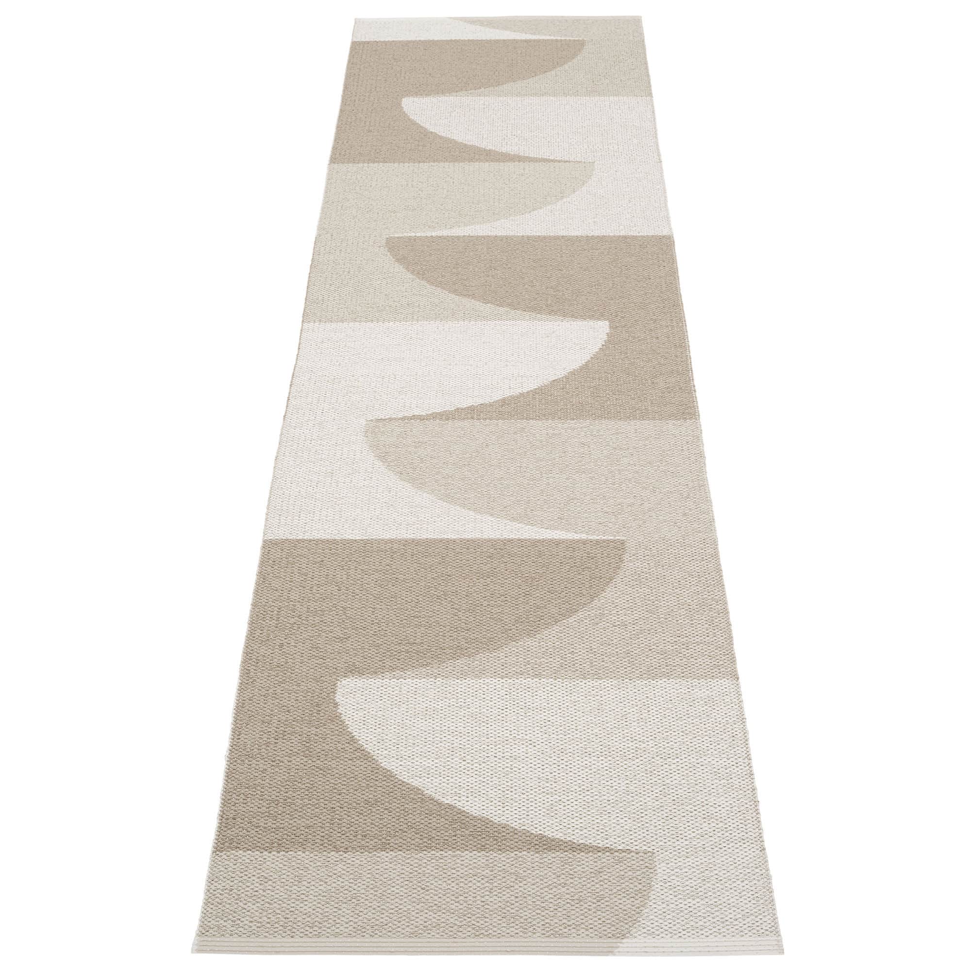Pappelina Hill teppe 70 × 270 cm, dark linen/grey