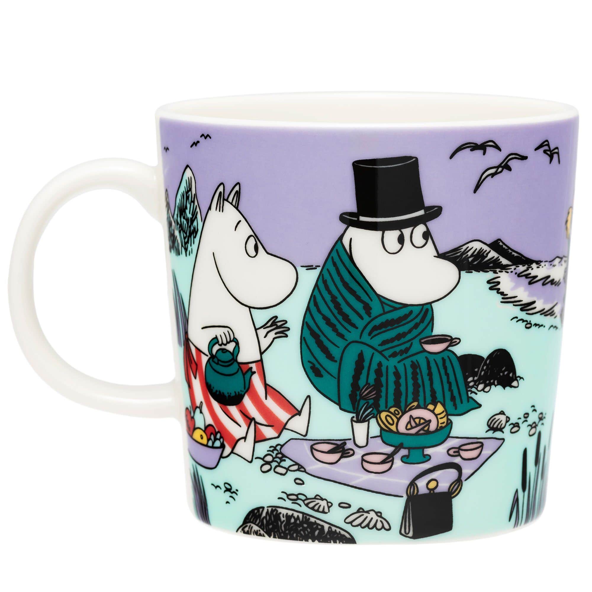 Arabia Mumin En dag på stranden Krus 30 cl