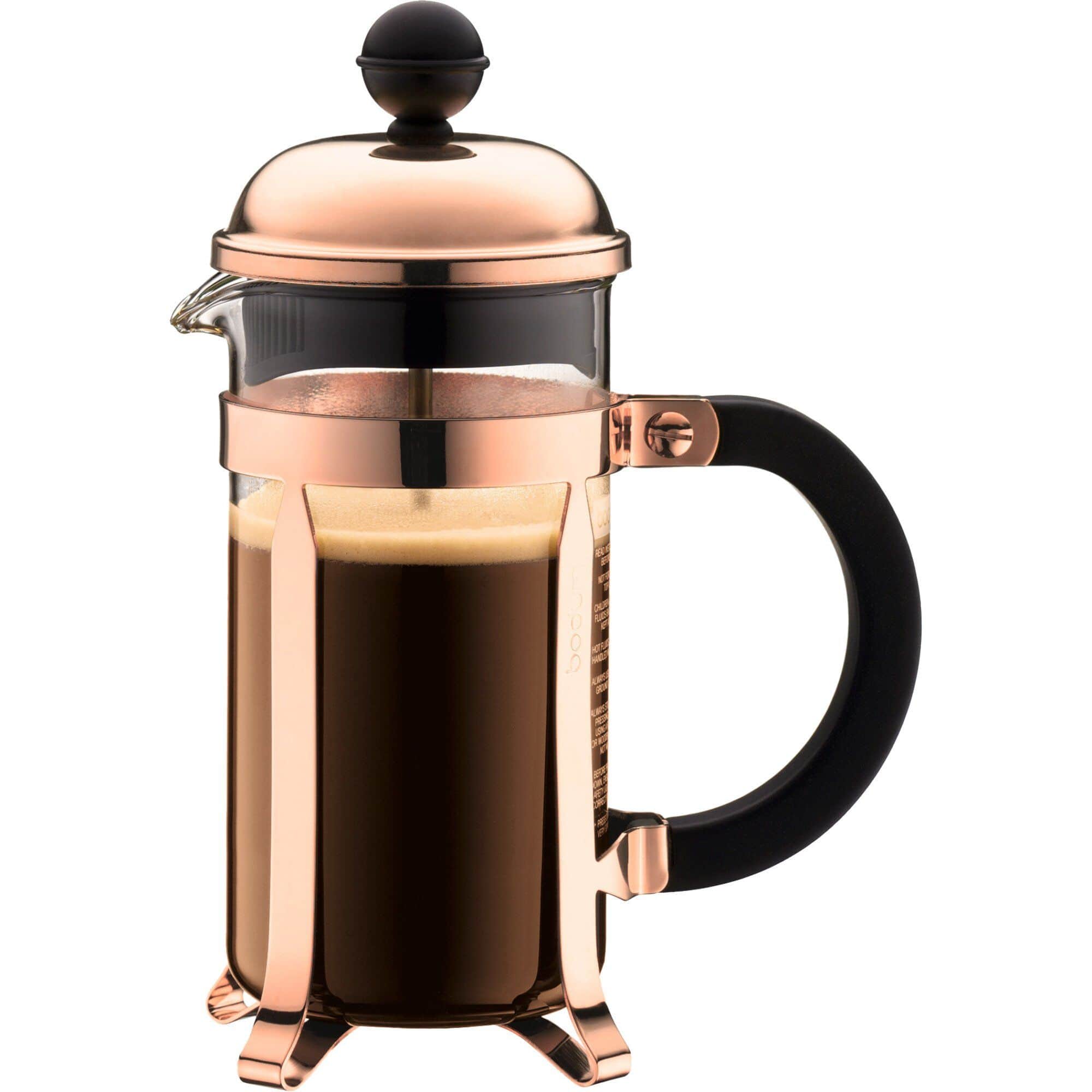 Chambord kaffepress 3 koppar 0,35 l Kopparfärgad