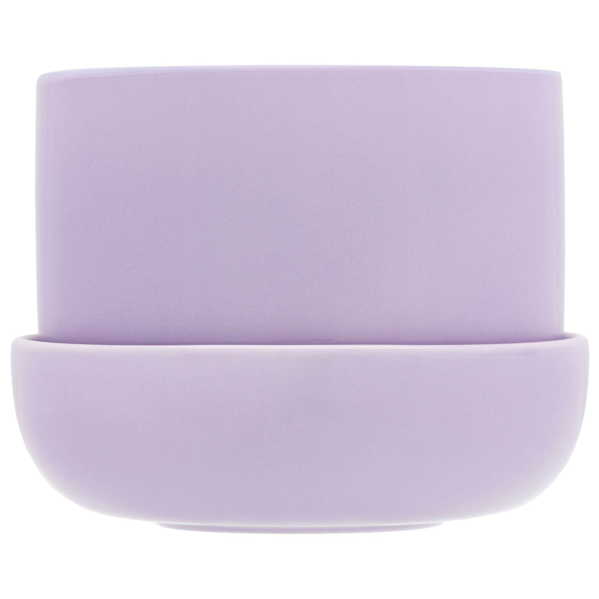 Iittala Nappula Krukke med fat 17x13cm, lilla